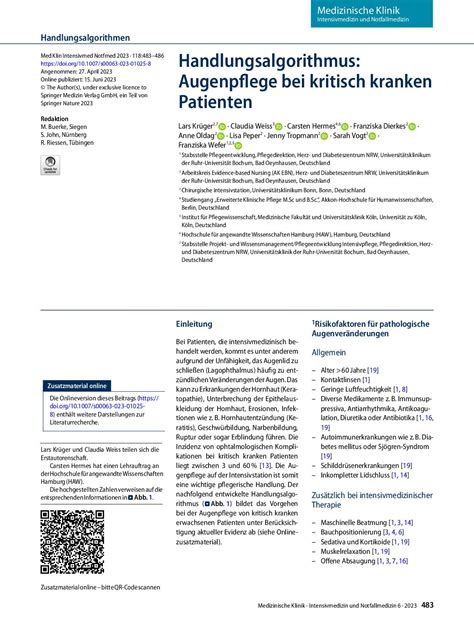 bibliomed carsten hermes|Handlungsalgorithmus: Bauchpositionierung bei kritisch kranken .